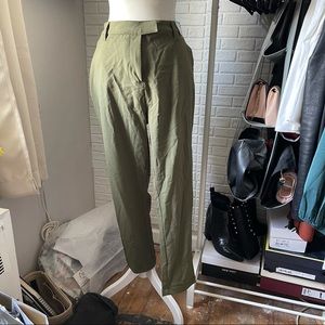 Olive slacks